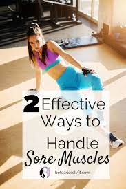 Muscles Yelling At You After A Good Workout Mine Do That Too After A Lot Of Trial And Error I Have Come Up Wi Sore Muscle Relief Soreness Relief Sore Muscles