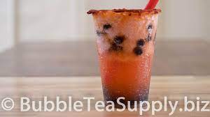 How To Make Strawberry Bubble Tea With Li Hing Powder And Boba Tapioca Pearls Bubble Tea Supply Blog Recipe Bubble Tea Bubble Tea Recipe Bubble Tea Supplies