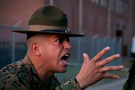Marine Corps Sgt. Jonathan Herrera, a drill instructor