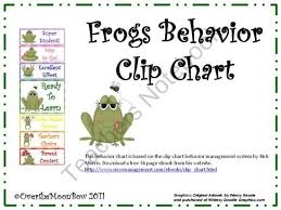 frogs behavior clip chart from overthemoonbow on