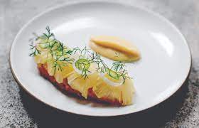 Two pieces of toast are slathered with peanut butter or kaya jam, soaked in egg batter, fried in butter and served with still more butter and lots of syrup. Best Presented Dishes So Far Food Presentation Techniques Feedpotato
