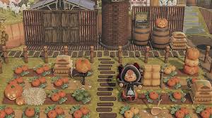 Everything besides resident services has a real earthy look to it. Get Inspired With These Stunning Pumpkin Patch Ideas In Animal Crossing New Horizons Mypotatogames