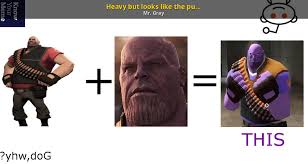 Thanos infinity gauntlet addon v3 for minecraft bedrock edition 1.11. Heavy But Looks Like The Purple Boi From Iw Team Fortress 2 Mods