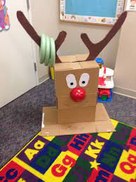 Reindeer Ringtoss Preschool Christmas Kids Christmas Party Christmas Kindergarten