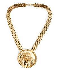 Gold Plated Gorilla Medallion Hangs On A 16 Rolex Chain Mens Jewelry Gold Rolex Chain