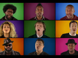 Il cast e la crew del film con i personaggi e protagonisti. Paul Mccartney The Roots And The Cast Of Sing Did An A Cappella Christmas Carol