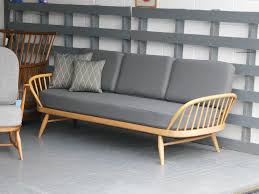 Bedroom sets and suites for sale in a variety of styles like luxury, elegant, modern, storage, wood, metal, and more. Ercol 355 Studio Couch 92 Wool Steel City Grey Complete Set Of Cushions
