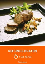 Reh Rollbraten Rezept Rollbraten Braten Lebensmittel Essen