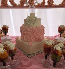 Used the rose swirl butter cream design to give the cake some texture. 26 Best Elegant Baby Shower Cakes Baby Shower