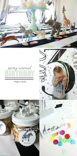 Baby Boy 3rd Birthday Decoration Ideas For Boy We Just Celebrated Sam S 3rd Birthday This Past Weekend The Whole Three Thing Really Snuck Up On Me Zoo Birthday Party Boy Birthday Parties Animal Birthday