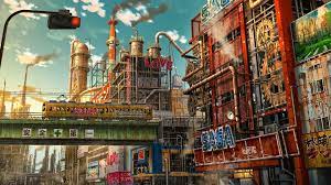 Akihabara Factory Hd Wallpaper Background Image 1920x1080