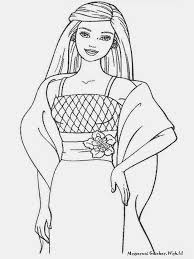 Aneka gambar mewarnai gambar mewarnai barbie untuk anak paud dan. Barbie Coloring Pages To Print Gamestop