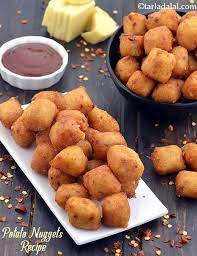 Potato Nuggets Deep Fried Potato Snacks Aloo Nuggets Recipe Potato Snacks Indian Snack Recipes Recipes