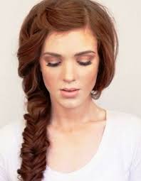 To give more volume, you can interweave larger strands. Side Braid Elegant Hairstyles For Thick Hair Askhairstyles