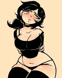 1girls, absolute territory, arms behind back, ashley graves, big breasts -  R34 Vault