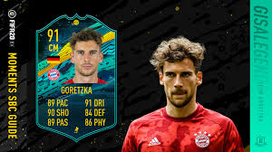 Get the latest soccer news on leon goretzka. Fifa 20 Leon Goretzka Player Moments Sbc Requirements Gaming Frog