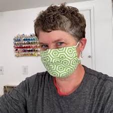 Face Mask No Elastic Pdf Sewing Pattern Filter Pocket Nose Etsy Fashion Face Mask Pdf Sewing Patterns Face Mask