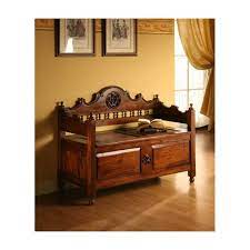 Lasciati ispirare dalla nostra nuova collezione e fai il pieno d'idee per decorare ed arredare al meglio la tua casa. Cassapanca Etnica Da Ingresso Intagliata In Teak