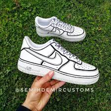 Cartoon Af1 Credit Custom Nike Shoes Diy Sneakers Nike Shoes Air Force