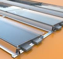 Flat Roof Ballasted Solar Racking System without Rail ...