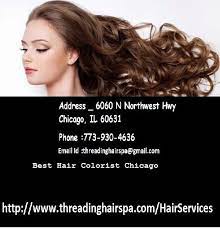 Best Hair Colorist Chicago Threading Hair Spa Salon Is Located In Chicago S Diverse N Northwest Best Hair Salon Cool Hairstyles Celebrity Hair Stylist