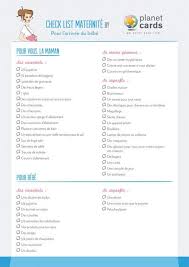 Check List Pour La Valise Sejour A La Maternite A Telecharger Maternite Liste Maternite Valise Maternite Bebe
