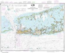 intracoastal waterway sugarloaf key to key west noaa chart 11446