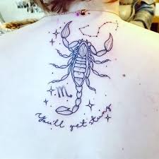 Back girly scorpio sign tattoo. 68 Scorpio Tattoos For The Mysteriously Attractive Sign