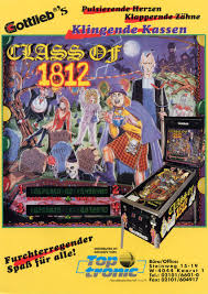 Class Of 1812 Pinball Pinball Wizard Pinball Machine
