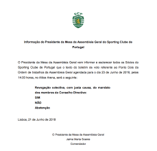 Tce se inhibió de pronunciarse sobre conteo de votos nulos. Sporting Jaime Marta Soares Atualiza Boletim De Voto Para Clarificar Jornal Do Luxemburgo