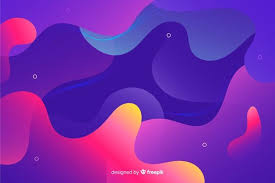 Terus berkarya, berimprovisasi, dan berinovasi menghasilkan masterpiece. Colorful Gradient Liquid Shapes Background Gradient Color Design Graphic Design Trends Gradient Design