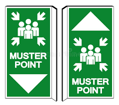 To produce or encourage something such as an emotion or support: Muster Station Stock Illustrations 63 Muster Station Stock Illustrations Vectors Clipart Dreamstime