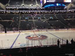 barclays center section 25 new york islanders