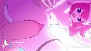 1boy 1girls animated big breasts big penis bouncing balls breasts  bunny girl clitoris dreamflower dreamflowerbunny endymionva furry large ass  nipples penis pink hair sex from behind sound stockings straight