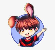 Please create your own chibi! Bts Stickers Png Banner Free Stock Bts Fanart Chibi Anime Free Transparent Png Download Pngkey