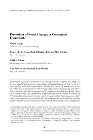 Ict project for social change creating a concept paper a concept paper is a document used to convince a panel of potential funders to help a product, program, or service become reality. Pdf Promotion Of Social Change A Conceptual Framework