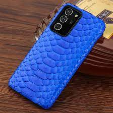 Snake Print Leather Phone Case for Samsung Galaxy Note 20 Ultra Note 10 9 8  S8 S10 S9 S20 S21 Plus A50 A51 A52 A71 A31,Blue,for Galaxya S9 Plus :  Amazon.ca: Electronics