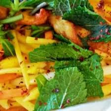 Vietnamesischer Mango Salat Mit 250 Kalorien Mango Salat Salat Salat Mit