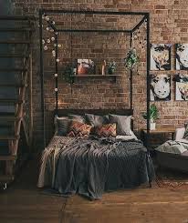 The acme furniture nicipolis bed brings industrial charm to any bedroom. Modern Style For Industrial Bedroom Design Ideas 07 Industrial Bedroom Design Industrial Style Bedroom Industrial Bedroom