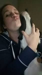 Capone enjoying some winter sun and rocking that winter nose!