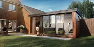 Contemporary, affordable & fully insulated for working from home. Thakeham Homes Introduces Option Of Standalone Garden Office Show House