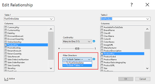 Bi Directional Cross Filters In Analysis Services Tabular