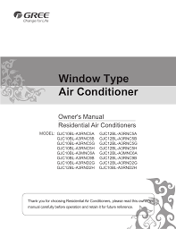 Straightforward control of my car ac. Window Type Air Conditioner Gree Electric Gree Electric Manualzz
