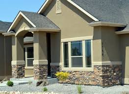 Ultimate green house exterior gallery. 31 Green Stucco Houses Ideas Inspiration