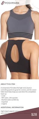 New Zella Body Fusion Sports Bra High Impact Support