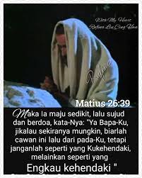 Pin Oleh Rufina Liu Cing Hwa Di I Love Jesus And Mother Mary Matius 26