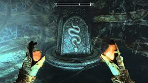 Have you started the forbidden legends quest, or did you just go there to get the amulet? Skyrim Forbidden Legend Geirmund Hall Puzzle Youtube