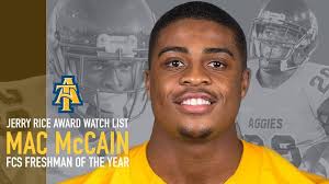 McCain Added to Jerry Rice Award Watch List