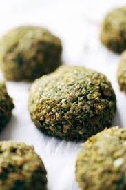 Simple 5 Ingredient Baked Falafel Pinch Of Yum Recipe Baked Falafel Recipes Food Processor Recipes
