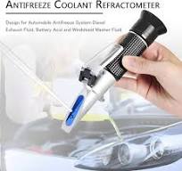 Antifreeze Refractometer,V·RESOURCING Hand-Held Anti Freeze Tester for Car  Coolant Adblue Antifreeze System, Glycol Propylene,Glycol Ethylene,Battery  ...